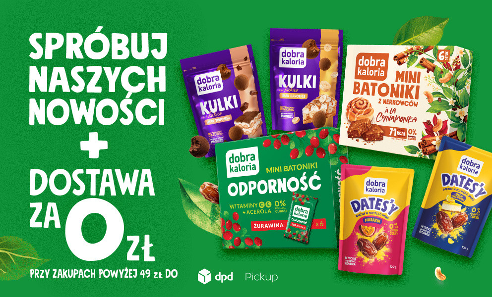 skorzystaj w pażdzierniku z dostawy za 0zł
