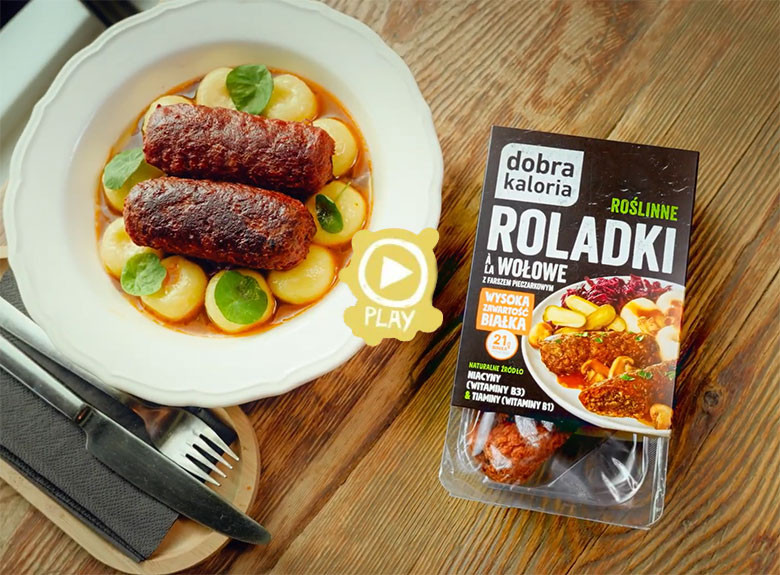 Roladka roślinna - nowość od Dobrej Kalorii