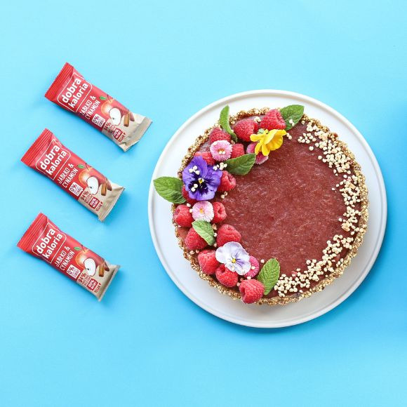 Domowe wegańskie ciasto z kaszy jaglanej i rabarbarem Jaglane ciasto z rabarbarem - deser krok po kroku