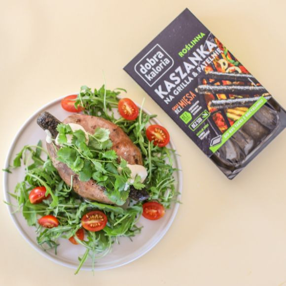 Przepis na kaszankę w pieczonym batacie Jak zrobić kaszankę w pieczonym batacie