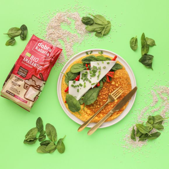 Omlet z Bio amarantusem