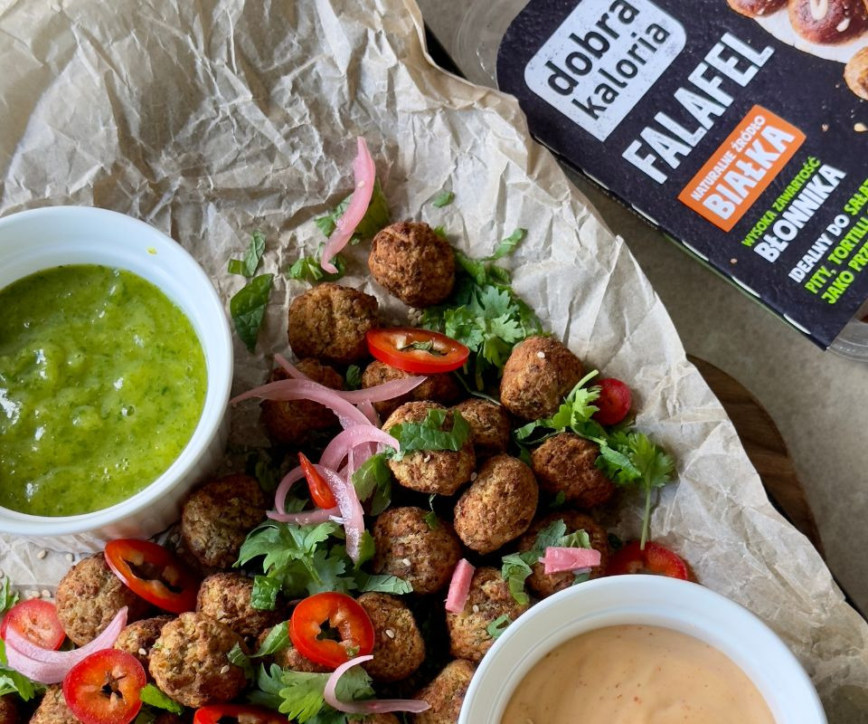 Pomysły na dipy do falafela